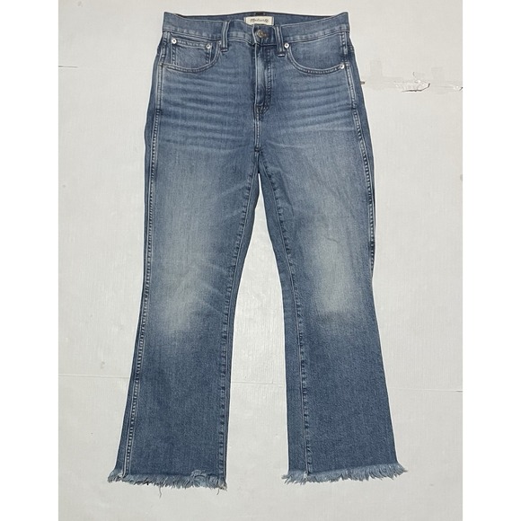 Madewell Denim - Madewell Jeans Womens 28 X 26 Boot Cut Mid Rise Light Wash Stretch Cali Demi